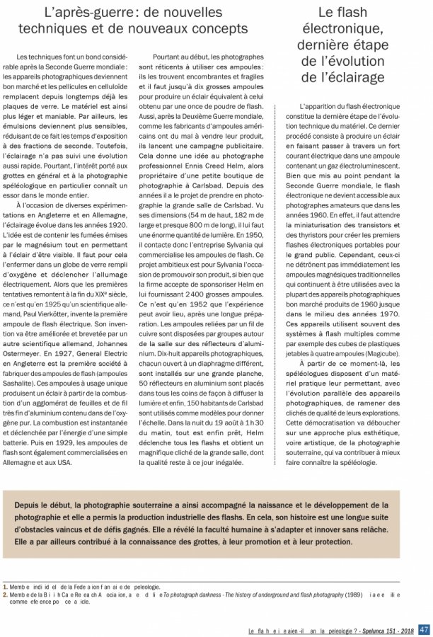 (Spelunca n°151 - Page 47)